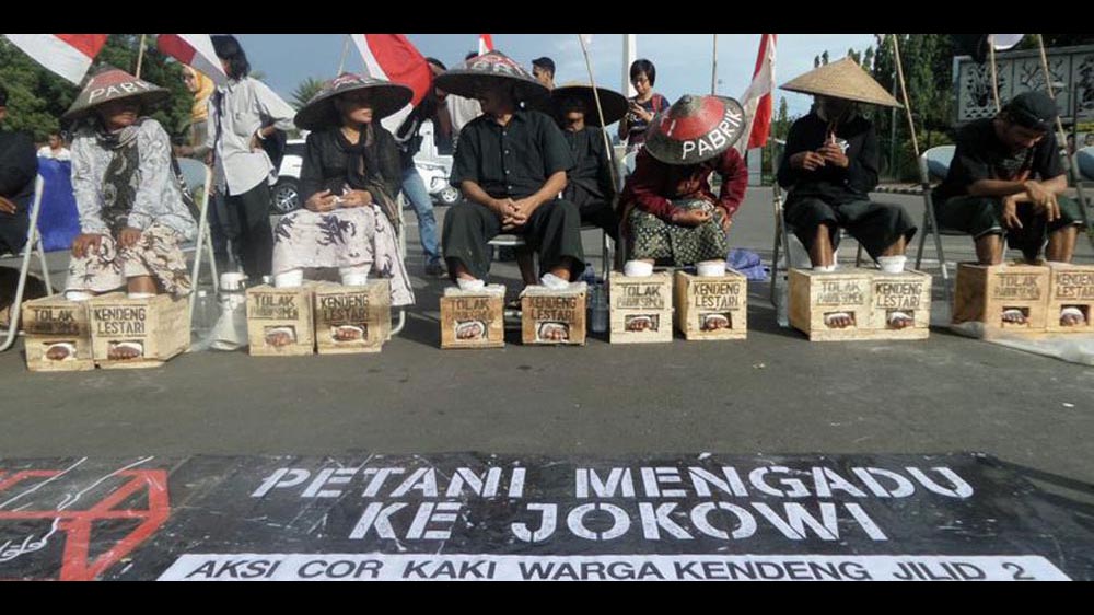 Surat Terbuka KNPA Kepada Presiden Jokowi Menyikapi Pengabaian Negara Terhadap Nasib Petani dan Kelestarian Pegunungan Kendeng Demi Investasi Semen