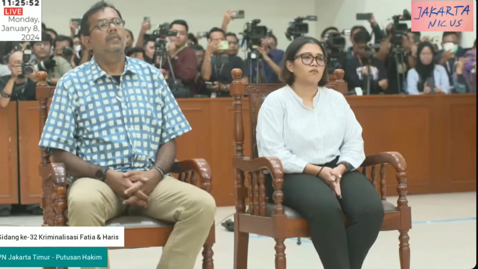 Haris Azhar dan Fatia Maulidiyanti Harus Diputus Bebas, Demi Menjamin Kebebasan Berekspreasi dan Partisipasi Publik