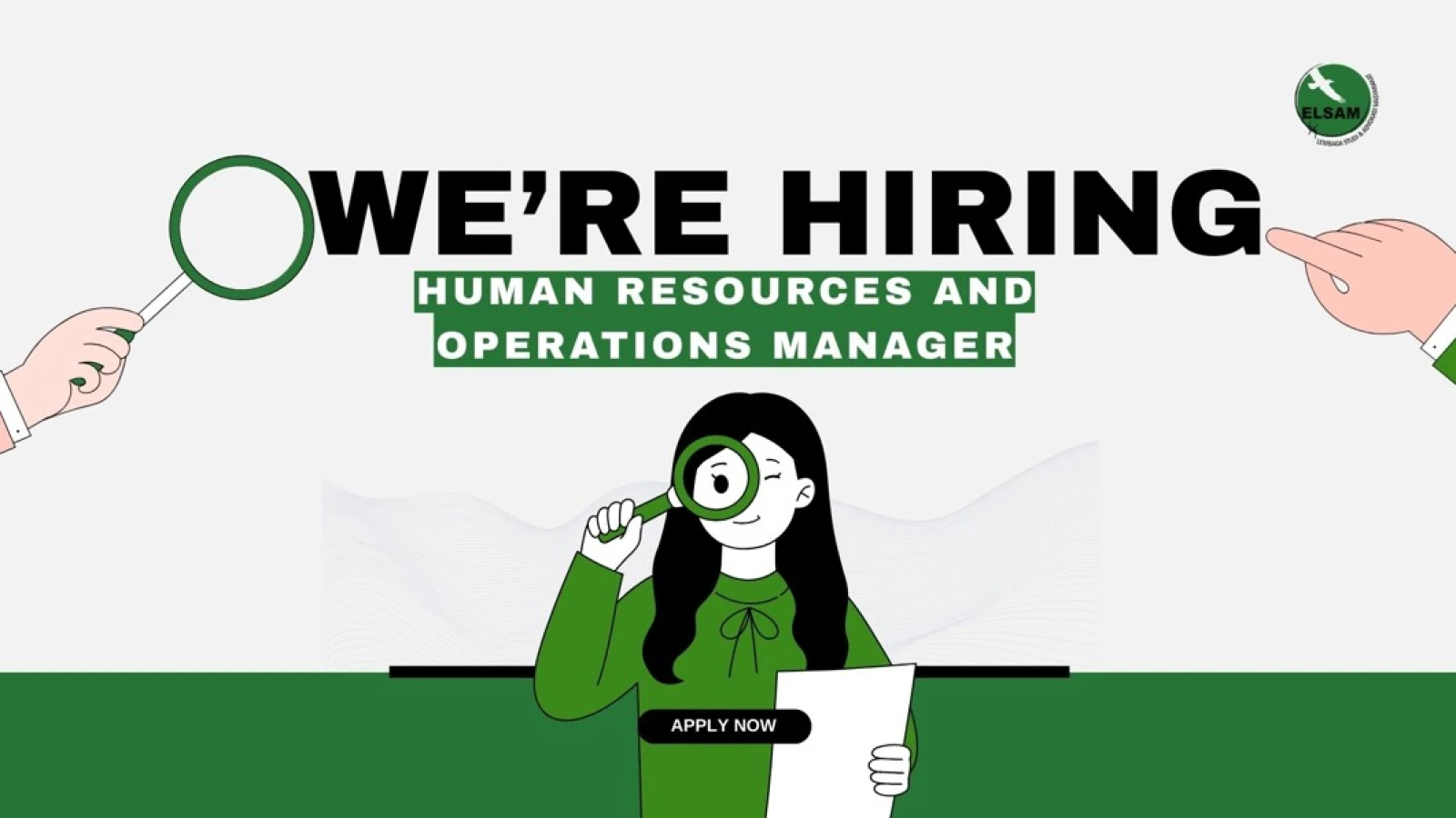 Job Vacancy: Human Resources and Operations Manager
