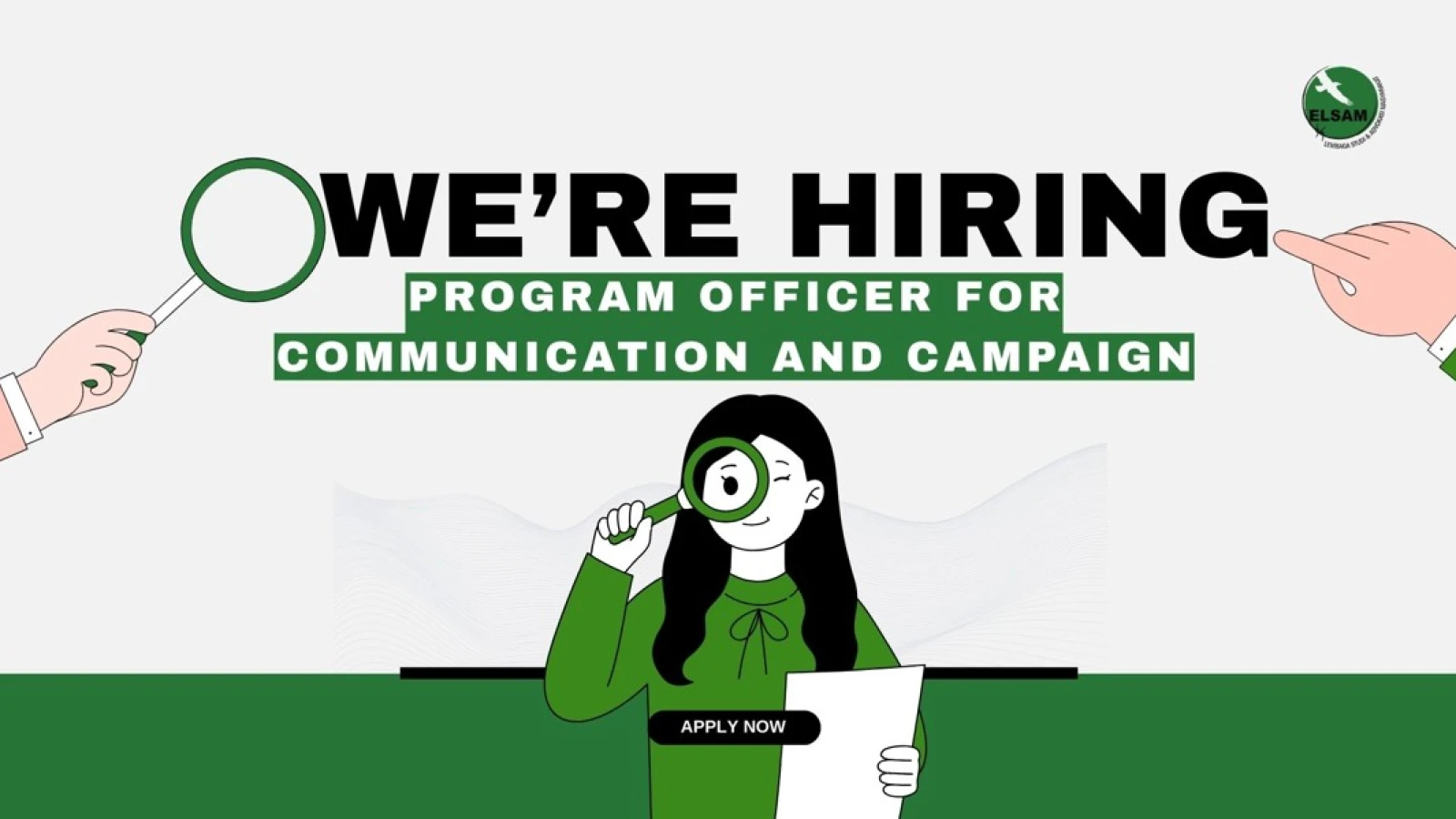 Job Vacancy: Program Officer for Communication and Campaign