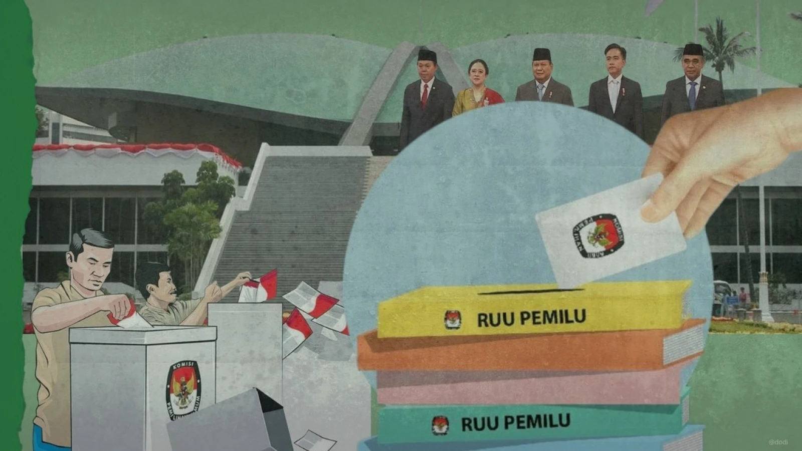 Revisi UU Pemilu Tak Kunjung Dibahas: Demokrasi Di Persimpangan Jalan