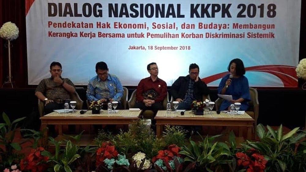 Dialog Nasional KKPK 2018: Membangun Kerangka Kerja Bersama untuk Pemulihan Korban Diskriminasi Sistemik