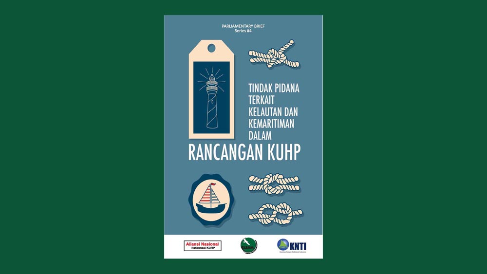 Tindak Pidana Terkait Kelautan dan Kemaritiman Dalam Rancangan KUHP