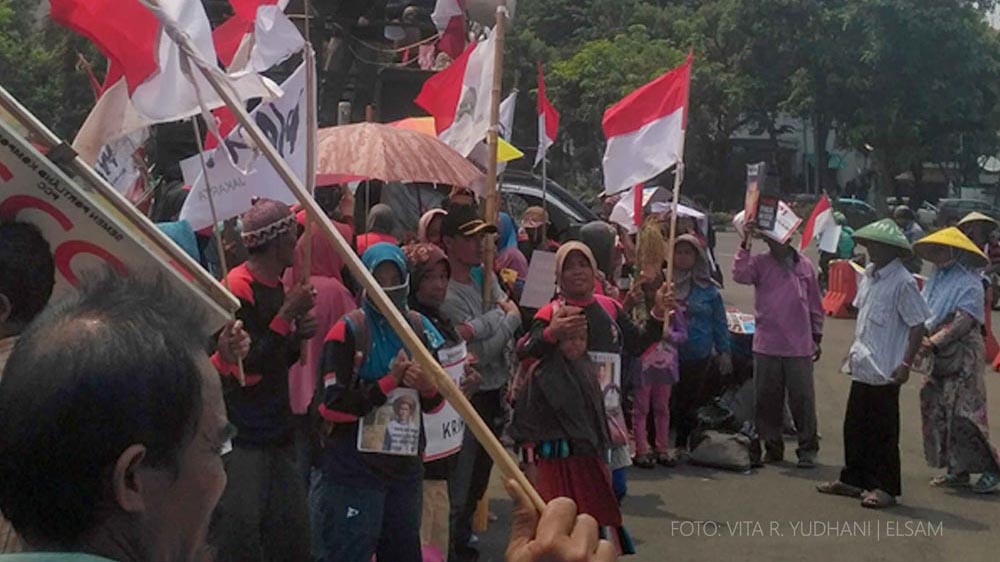 Aksi Hari HAM 2018: Tagih Janji atas Penyelesaian Kasus Kriminalisasi Pejuang Lingkungan