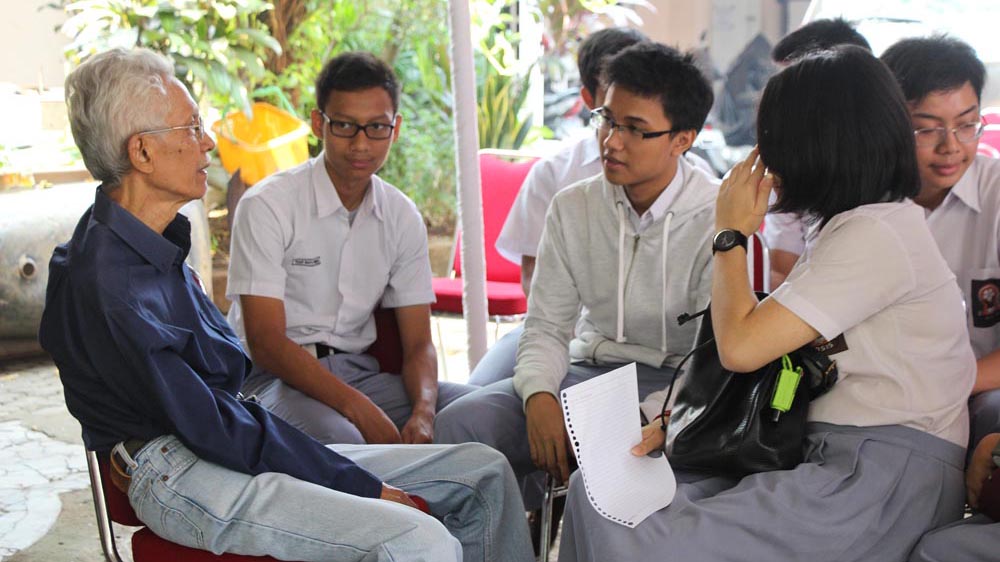 Pertemuan Penyintas Peristiwa 1965 dan Siswa Labschool Kebayoran