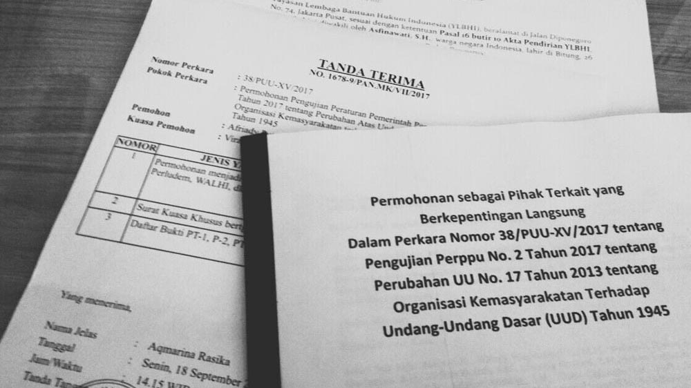 Pengujian Perppu Ormas: MK Perlu Dengarkan Keterangan Berbagai Pihak
