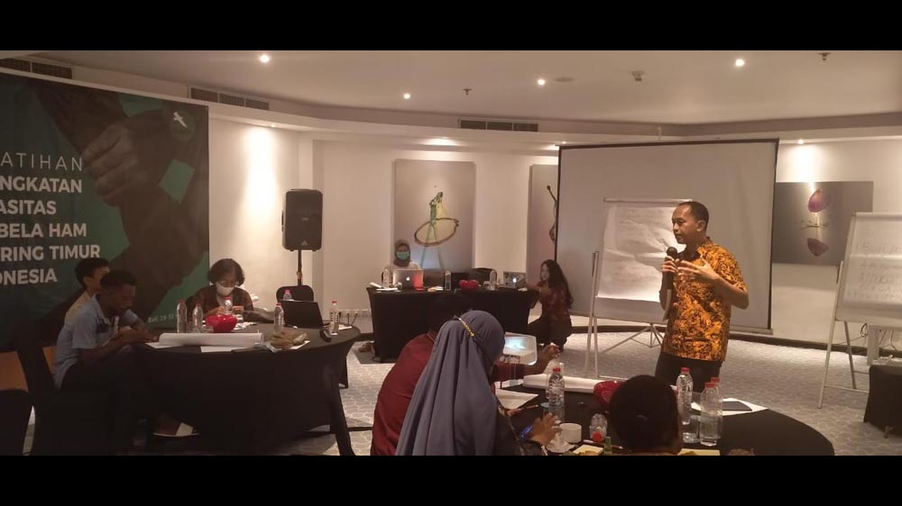 Penguatan Kapasitas Pembela HAM Jejaring Timur Indonesia