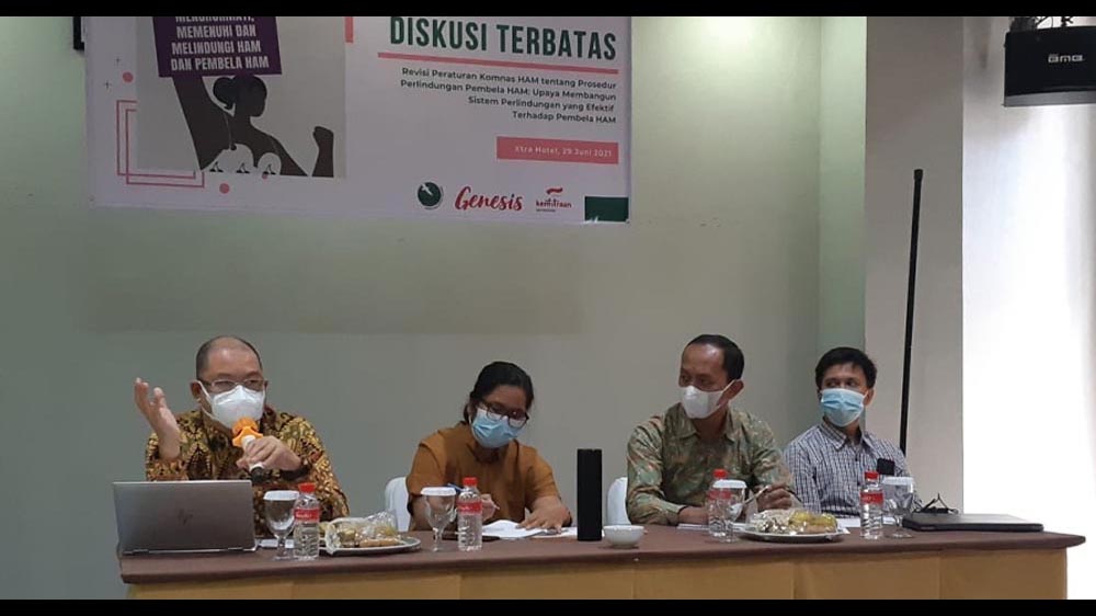 Mendiskusikan Revisi Perkom Pembela HAM dan Peran Komnas HAM