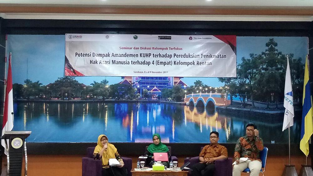 Civitas Akademika Fakultas Hukum Surabaya: “RKUHP Belum Berperspektif HAM”