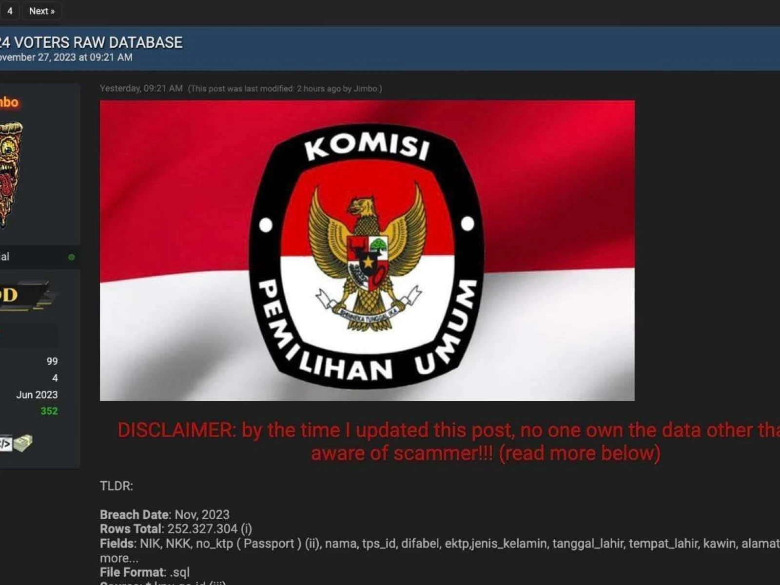 Data Pemilih Diduga Bocor, Integritas Pemilu 2024 Terancam