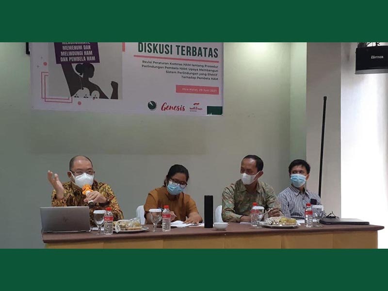 Mendiskusikan Revisi Perkom Pembela HAM dan Peran Komnas HAM