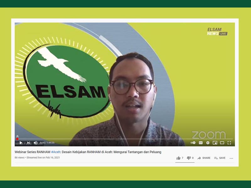 Pelaksanaan RANHAM di Aceh Masih Terkendala